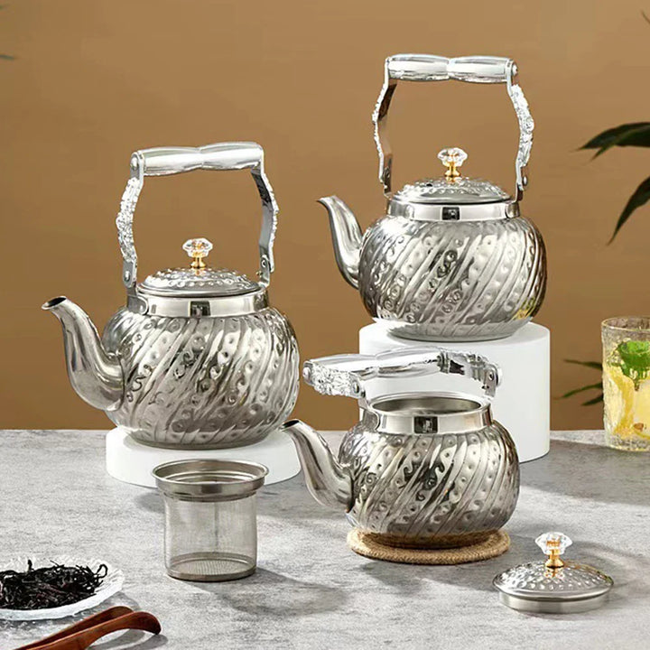 Stainless Steel Ball Tea Infuser Large Capacity Kettle | Stornfield