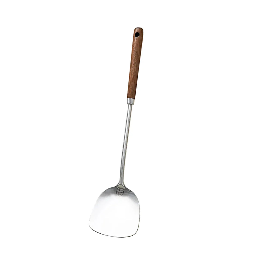 Stainless Steel Spatula with Wooden Handle Kitchen Utensils | Stornfield
