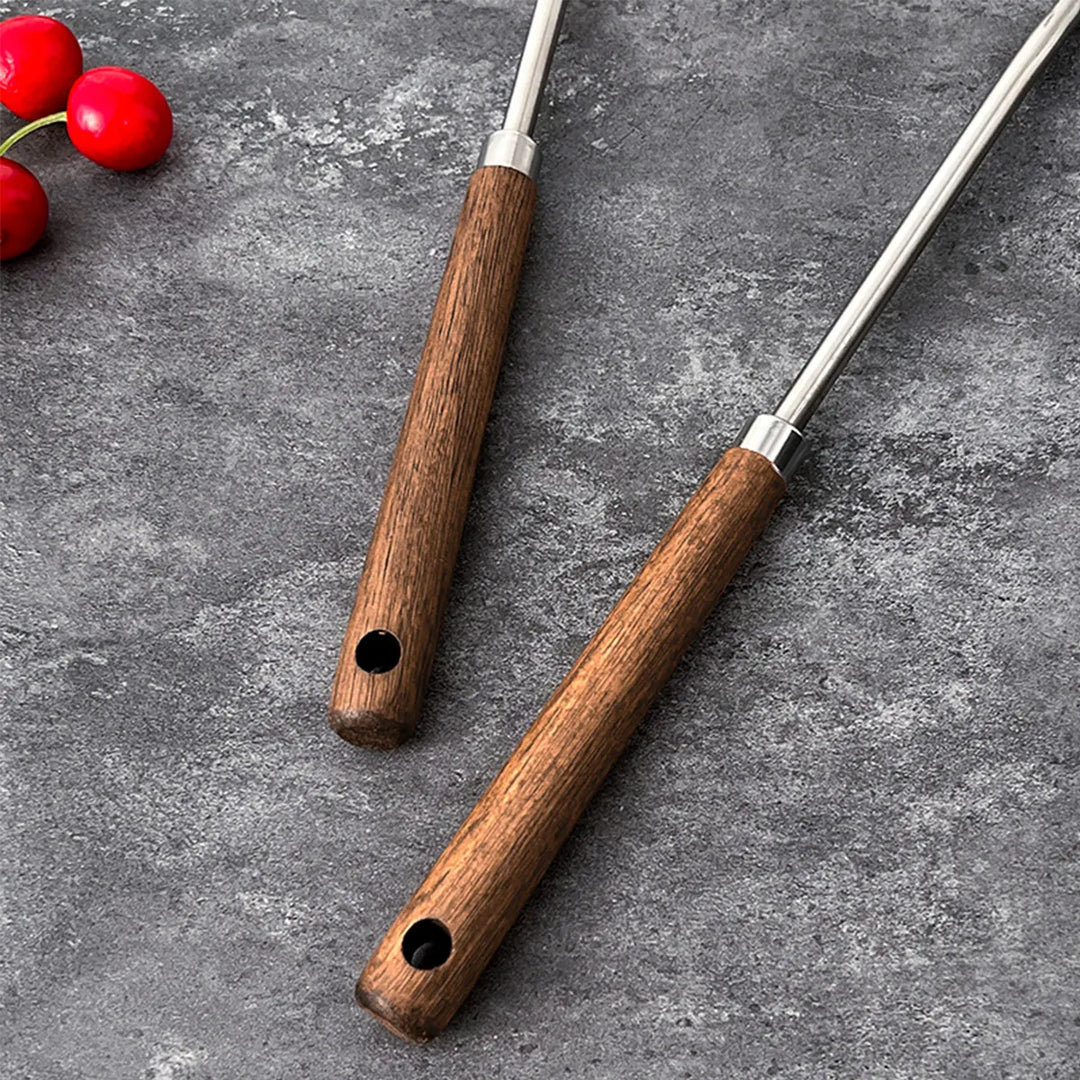 Stainless Steel Spatula with Wooden Handle Kitchen Utensils | Stornfield
