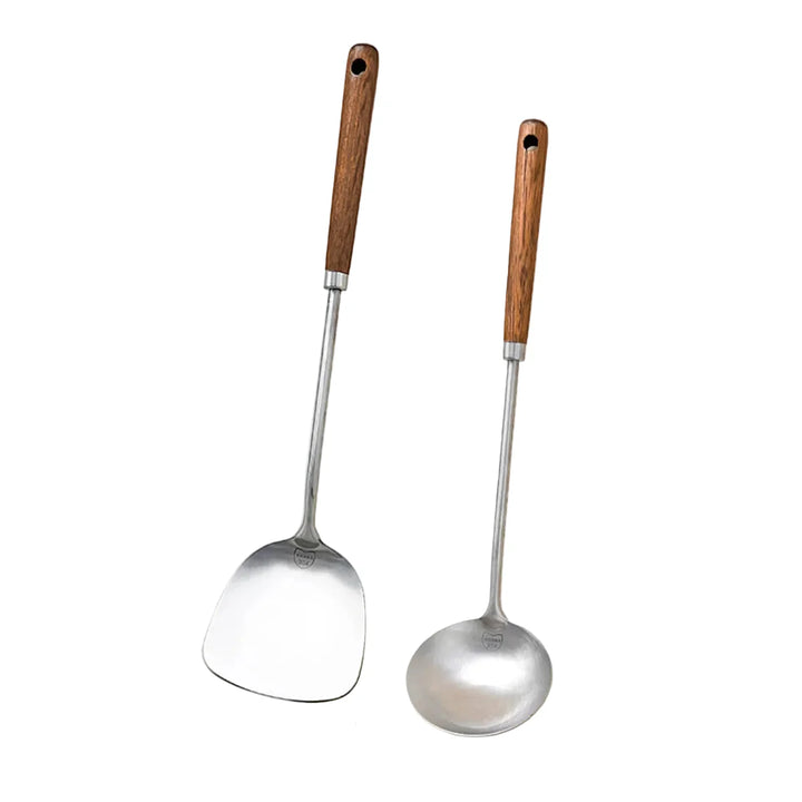 Stainless Steel Spatula with Wooden Handle Kitchen Utensils | Stornfield