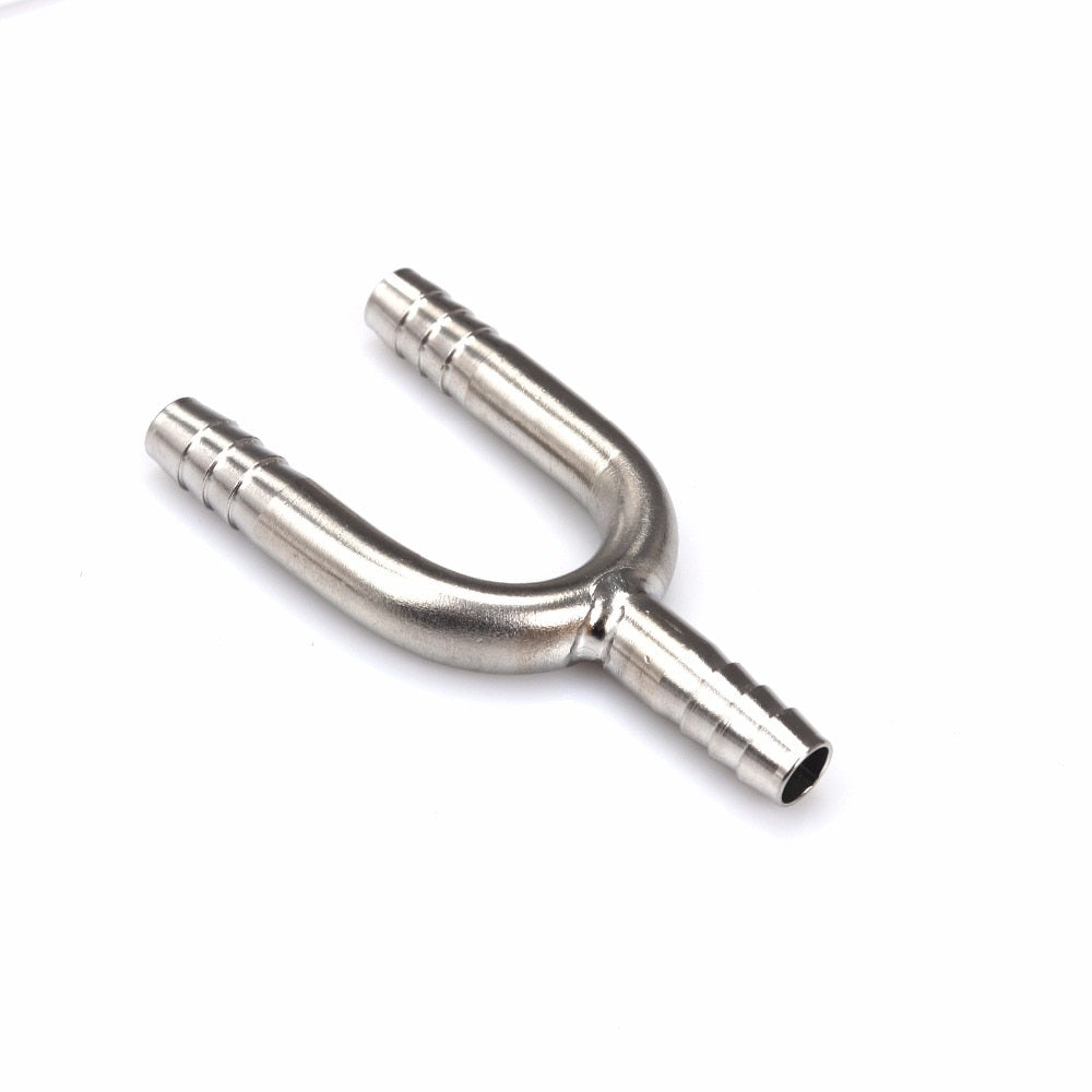 Stainless Steel U Shaped Hose Barb Tee 3 Way Beer Hose Connector | Stornfield