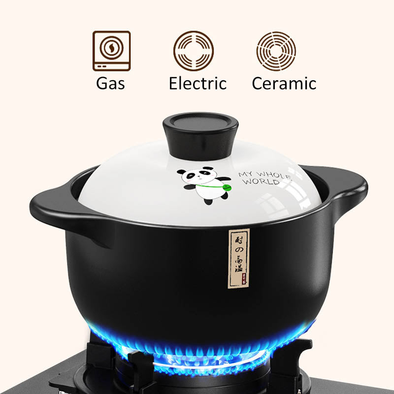 Stew Pot Casserole Ceramic Saucepan Temperature Resistant Cooking Pan | Stornfield
