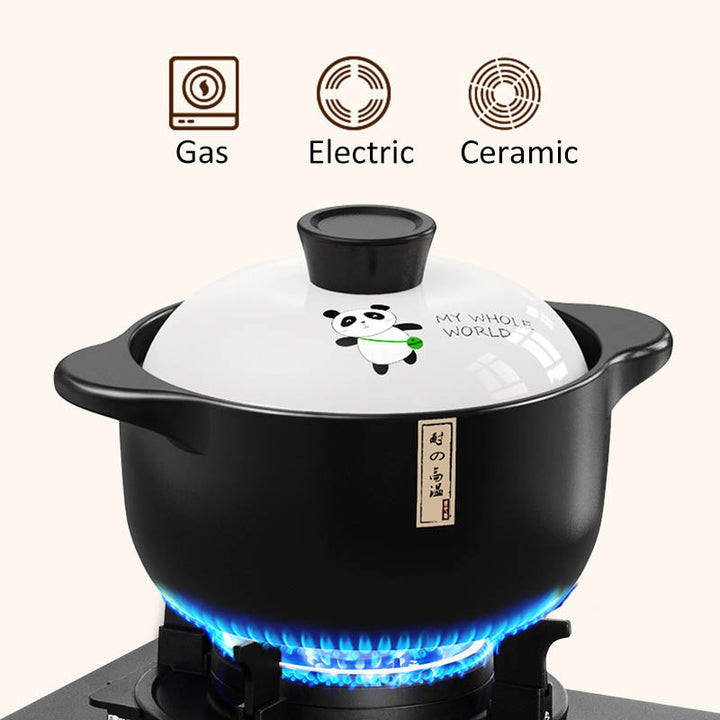 Stew Pot Casserole Ceramic Saucepan Temperature Resistant Cooking Pan | Stornfield