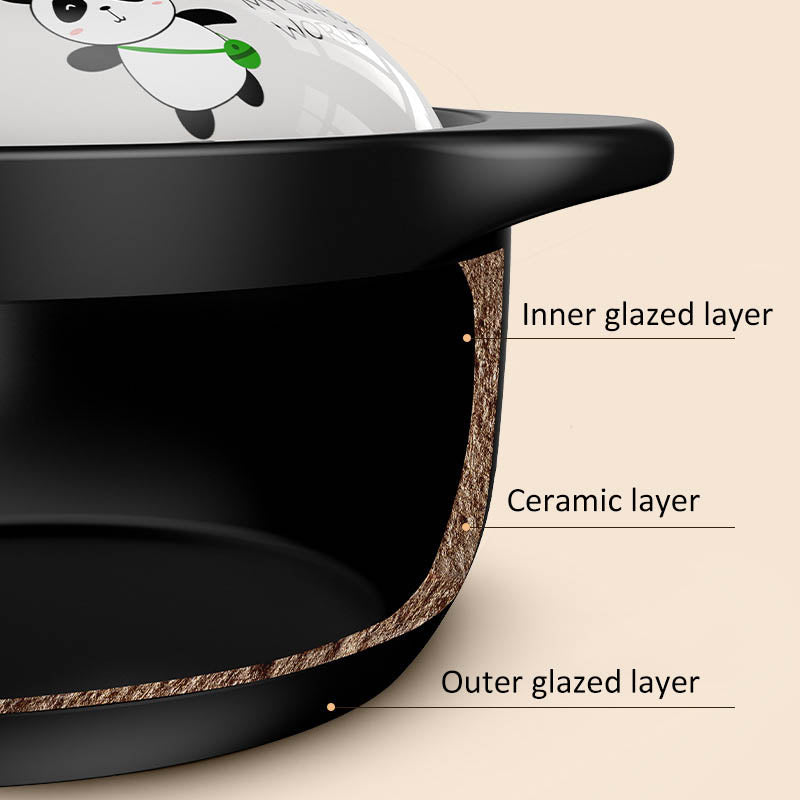 Stew Pot Casserole Ceramic Saucepan Temperature Resistant Cooking Pan | Stornfield