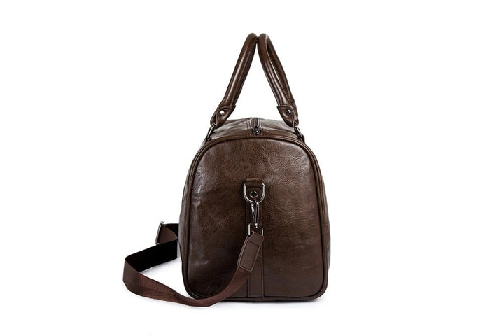 Large-Capacity Leather Travel Duffel – Lightweight & Durable Carry-On Bag | Stornfield