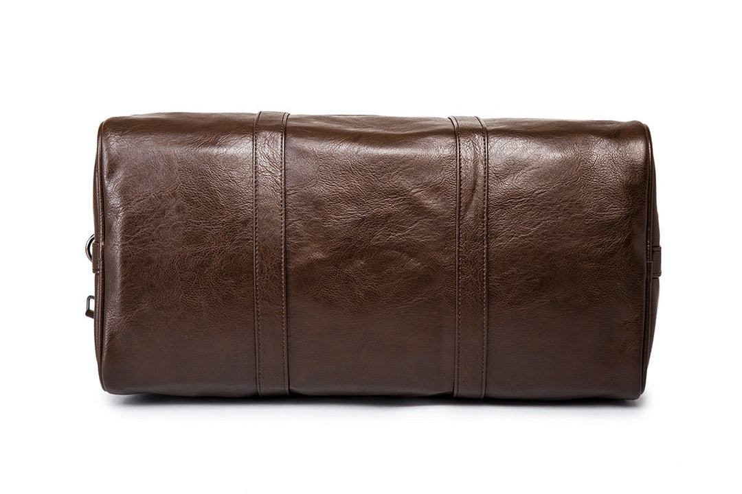 Large-Capacity Leather Travel Duffel – Lightweight & Durable Carry-On Bag | Stornfield