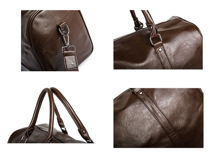 Large-Capacity Leather Travel Duffel – Lightweight & Durable Carry-On Bag | Stornfield