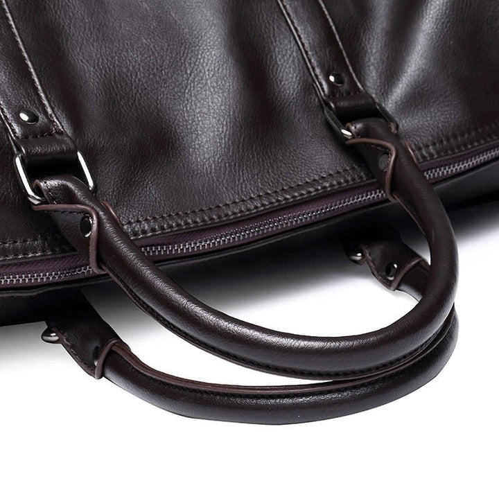 Large-Capacity Leather Travel Duffel – Lightweight & Durable Carry-On Bag | Stornfield