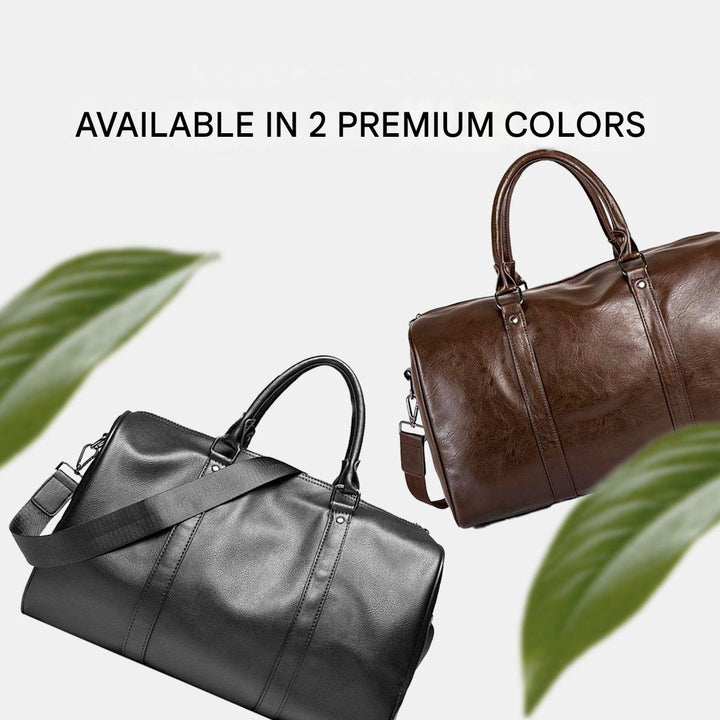 Large-Capacity Leather Travel Duffel – Lightweight & Durable Carry-On Bag | Stornfield