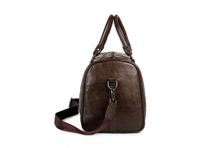Large-Capacity Leather Travel Duffel – Lightweight & Durable Carry-On Bag | Stornfield