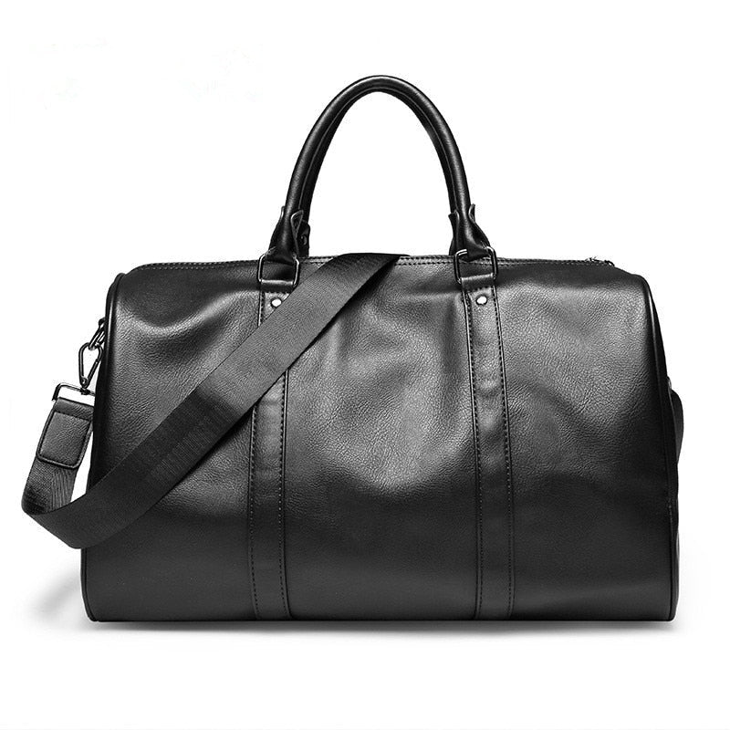 Large-Capacity Leather Travel Duffel – Lightweight & Durable Carry-On Bag | Stornfield