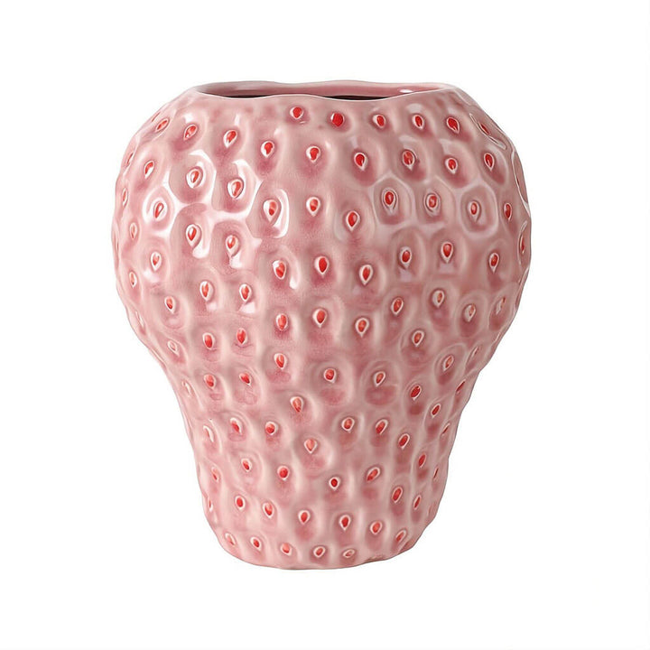 Stornfield | Strawberry Texture Ceramic Vase