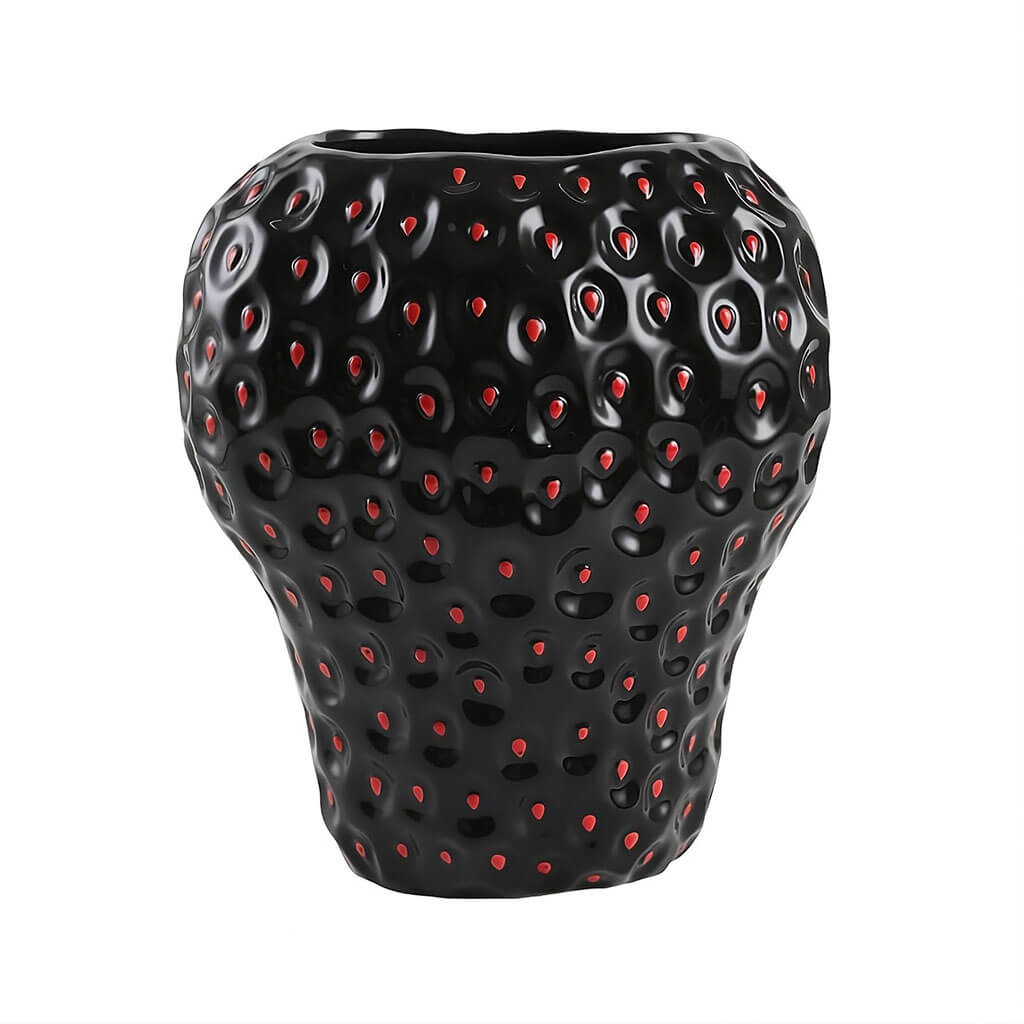 Stornfield | Strawberry Texture Ceramic Vase