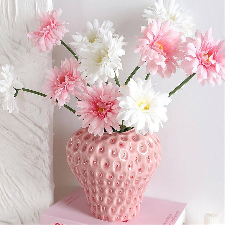 Stornfield | Strawberry Texture Ceramic Vase