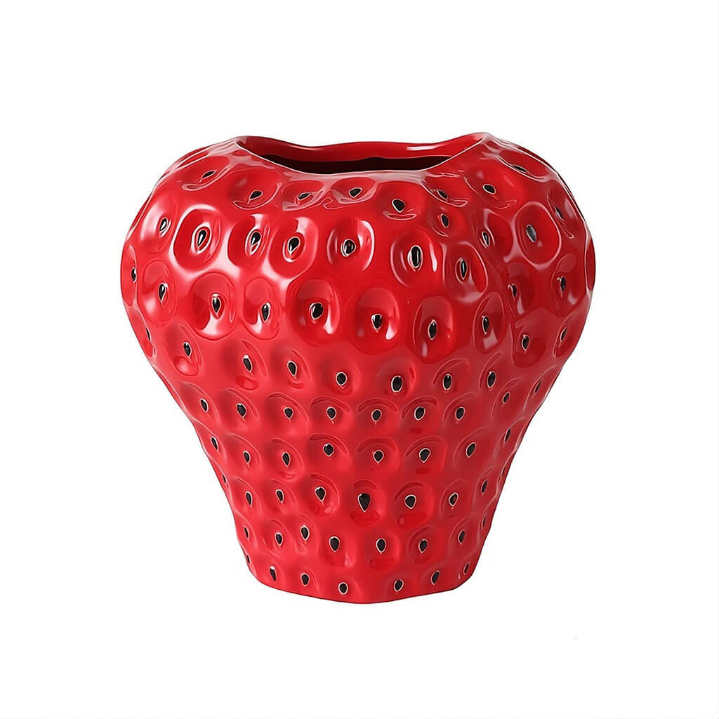 Stornfield | Strawberry Texture Ceramic Vase
