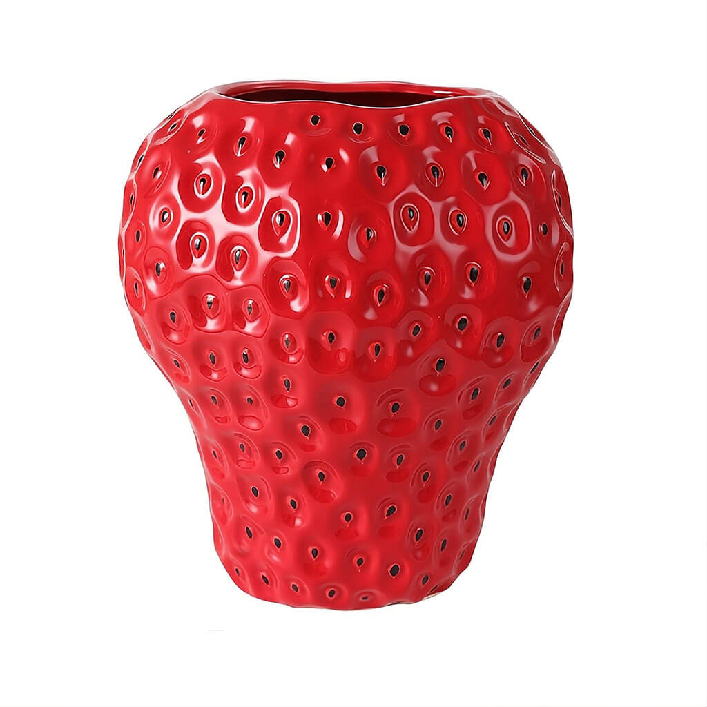 Stornfield | Strawberry Texture Ceramic Vase