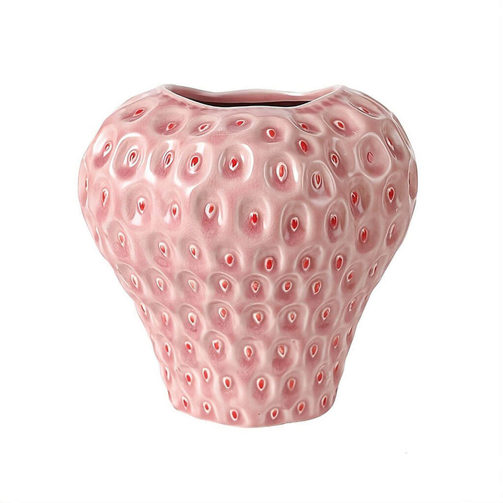 Stornfield | Strawberry Texture Ceramic Vase
