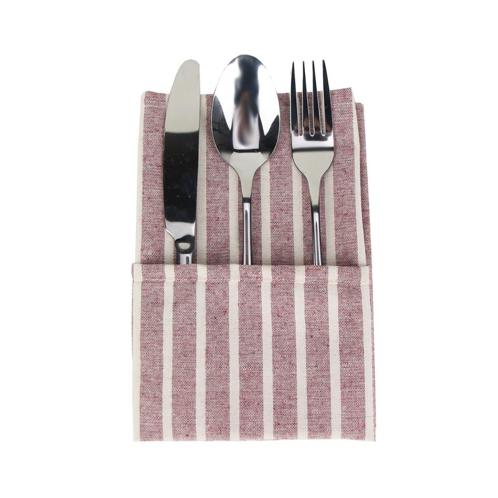 Stornfield | Striped Cloth Napkins (Set of 12)