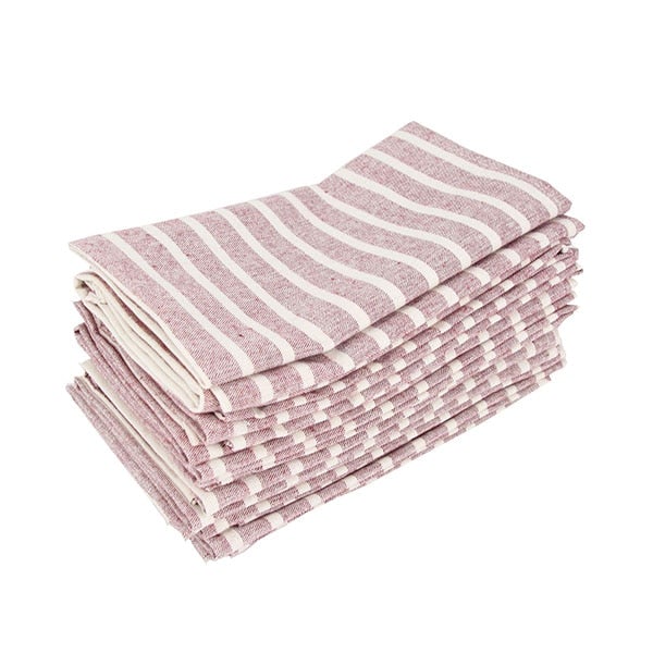 Stornfield | Striped Cloth Napkins (Set of 12)