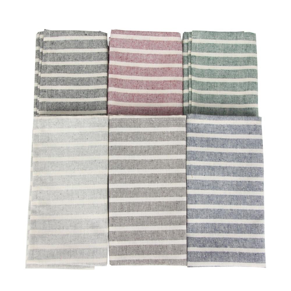 Stornfield | Striped Cloth Napkins (Set of 12)