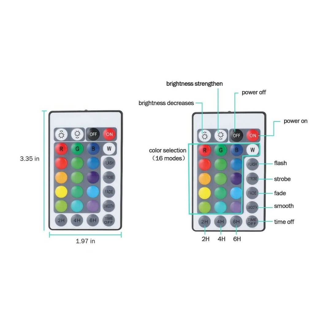 Stornfield | Bright Light | Waterproof + Remote Control