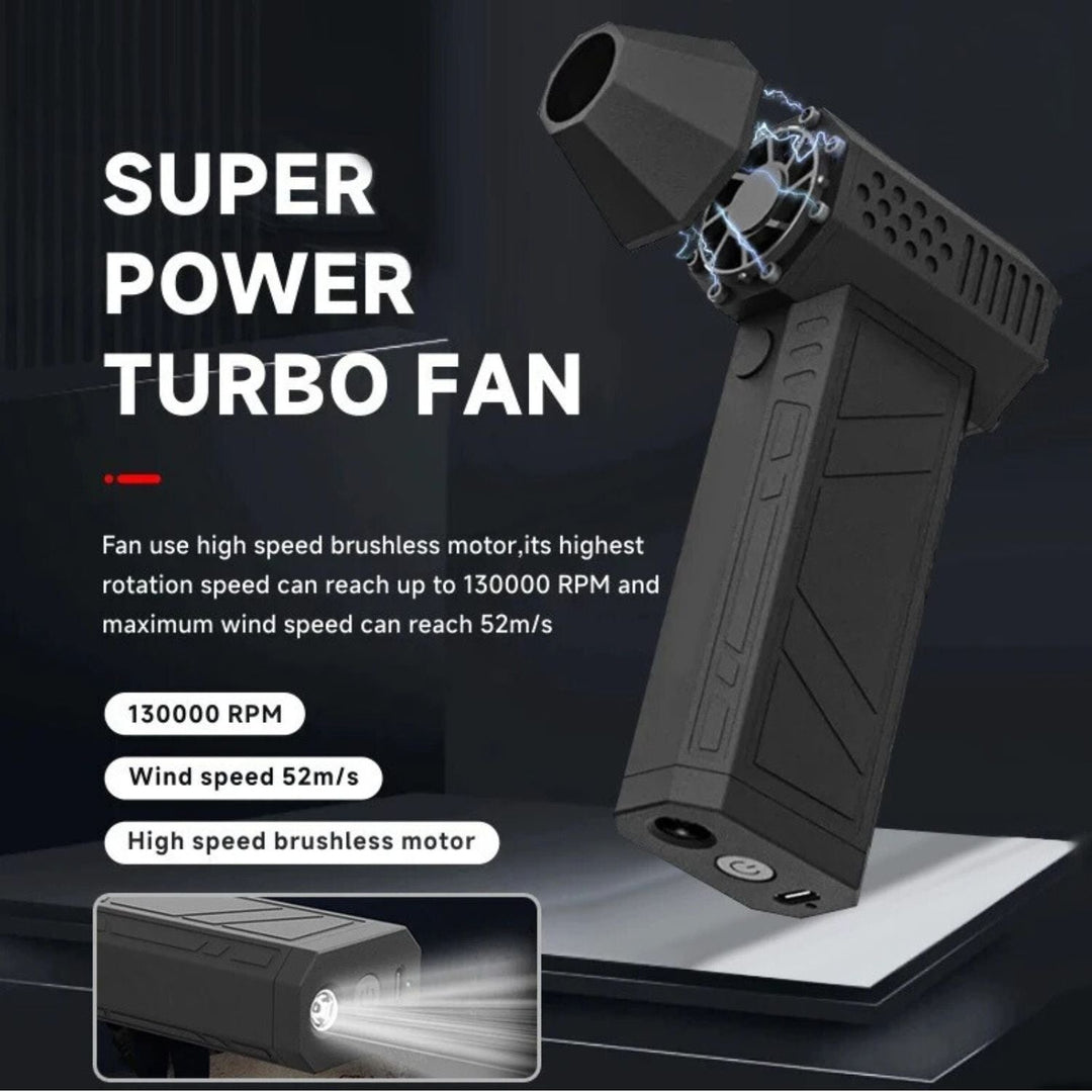 Mini Jet Fan - Compact and Portable Turbo Fan for On-the-Go Use | Stornfield