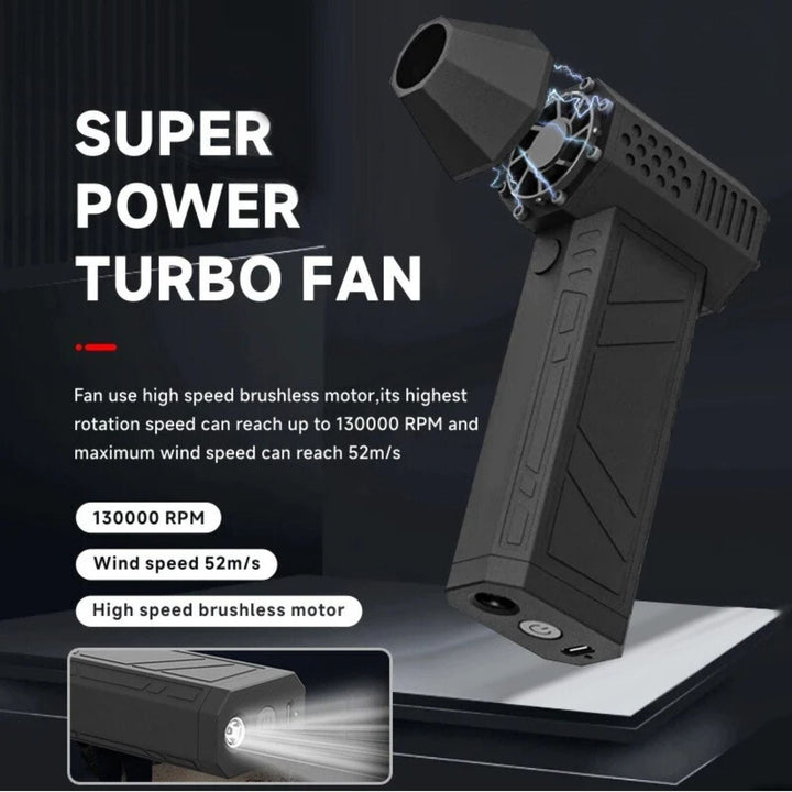 Mini Jet Fan - Compact and Portable Turbo Fan for On-the-Go Use | Stornfield