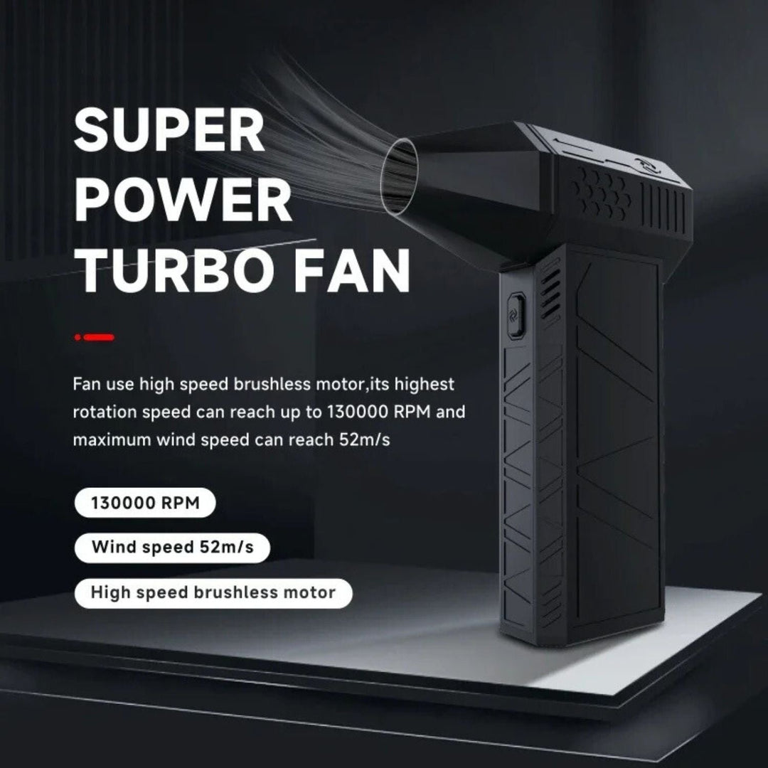Mini Jet Fan - Compact and Portable Turbo Fan for On-the-Go Use | Stornfield