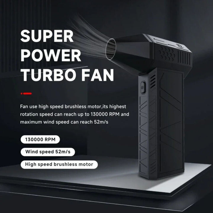 Mini Jet Fan - Compact and Portable Turbo Fan for On-the-Go Use | Stornfield