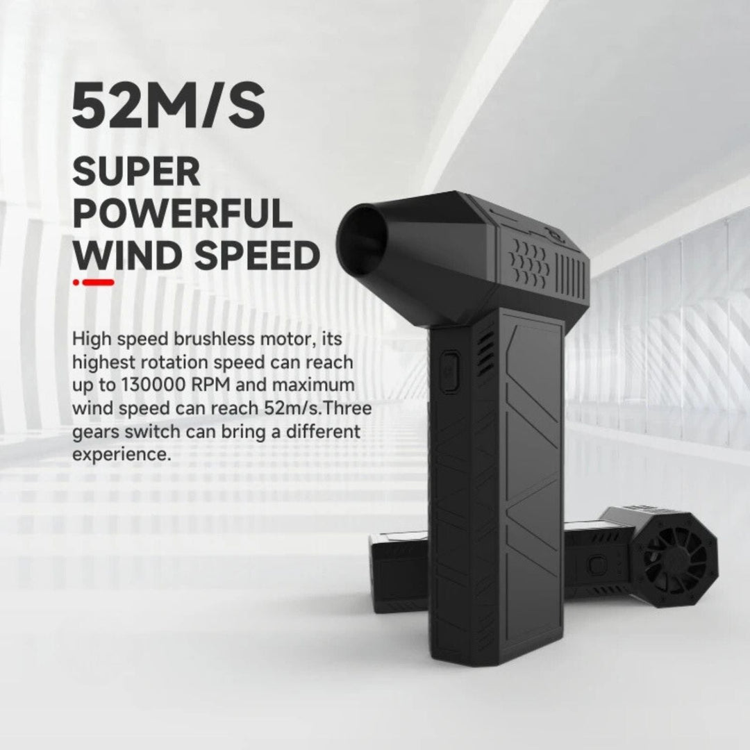 Mini Jet Fan - Compact and Portable Turbo Fan for On-the-Go Use | Stornfield