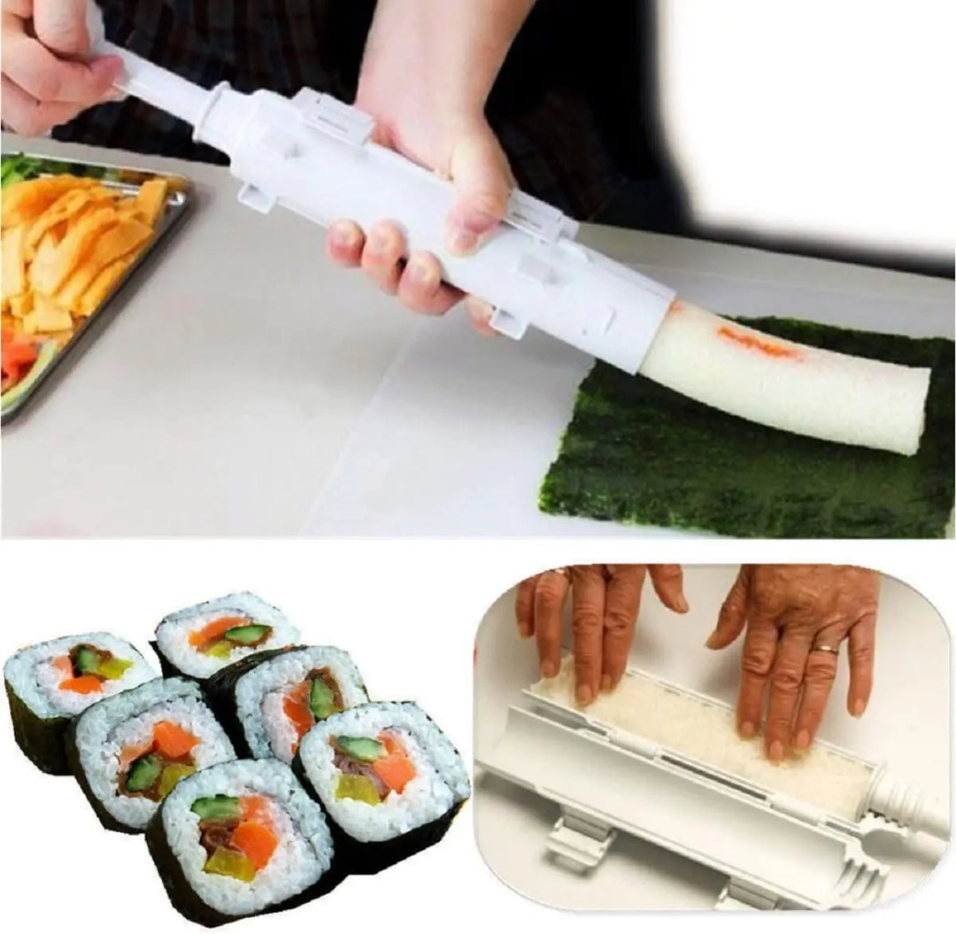 Sushi Bazooka Rice Mold Bamboo Rolling Mat Sushi Maker Set | Stornfield