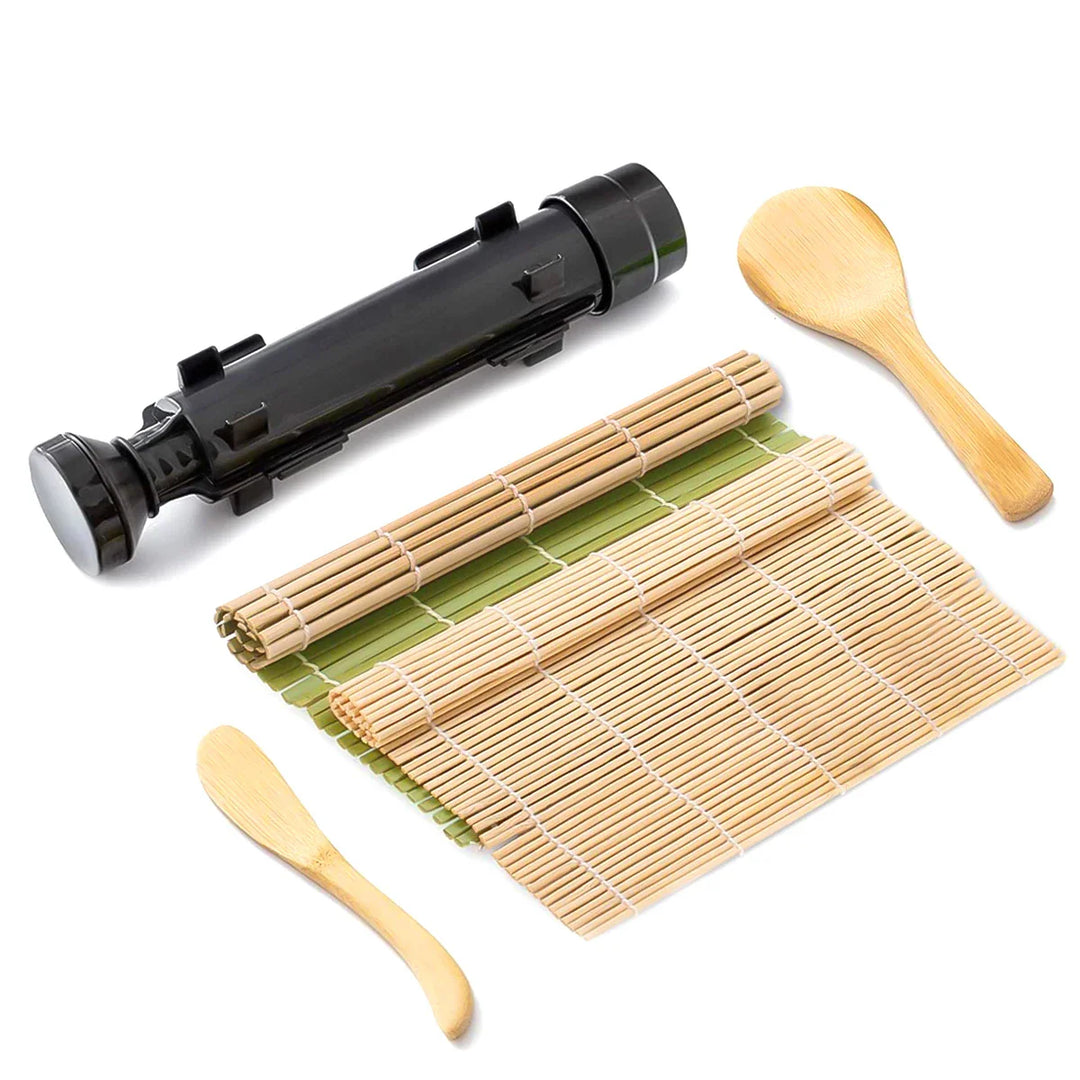Sushi Bazooka Rice Mold Bamboo Rolling Mat Sushi Maker Set | Stornfield