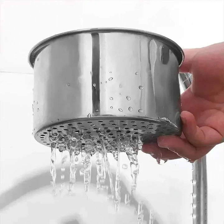 Swan Stainless Steel Kitchen Sink Strainer with Hanging Basket | Stornfield