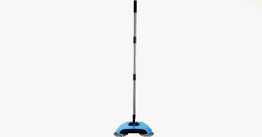Modern Floor Sweeper with 360° Rotating Brushes | Stornfield