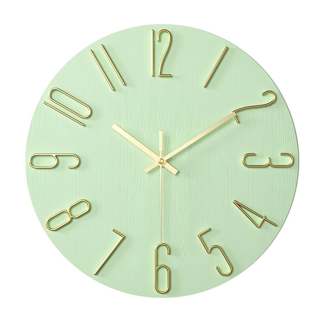Simple Quartz Design Wall Clock - Silent Modern Style | Stornfield