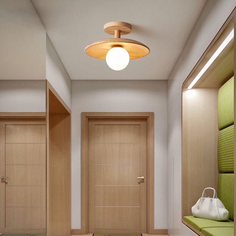 Stylish Japanese Ceiling Lamp - ZenGlow | Stornfield