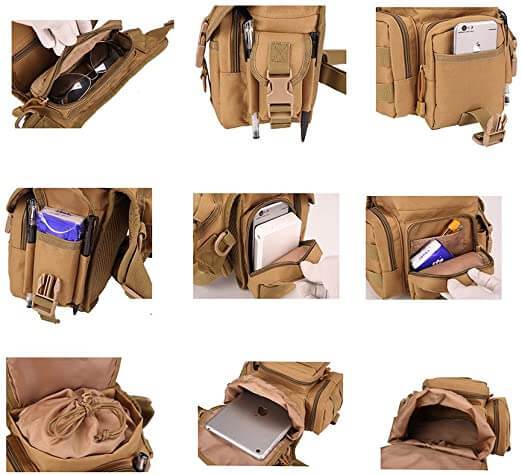 Durable Tactical Drop Leg Bag for Men – Water-Resistant Multi-Pocket Design | Stornfield