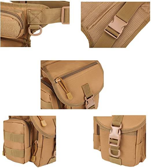 Durable Tactical Drop Leg Bag for Men – Water-Resistant Multi-Pocket Design | Stornfield