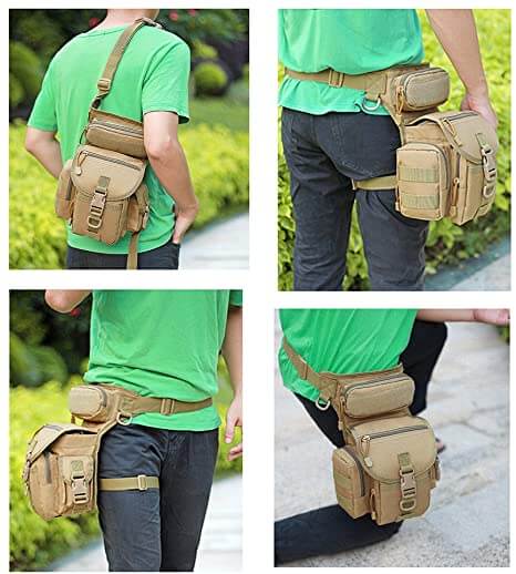 Durable Tactical Drop Leg Bag for Men – Water-Resistant Multi-Pocket Design | Stornfield
