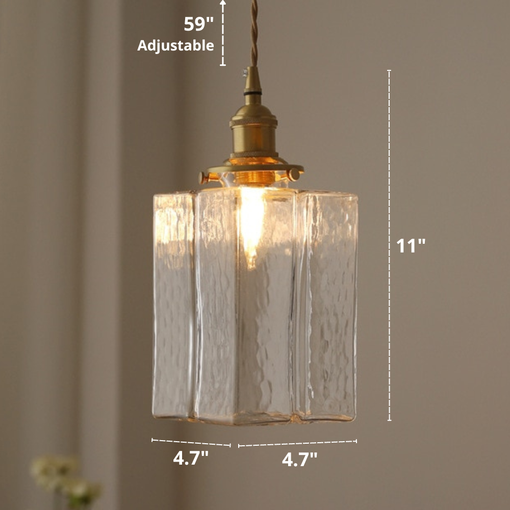 Whitley - Vintage Glass Hanging Lamps | Stornfield