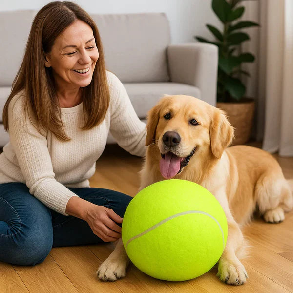 Stornfield extra-large dog tennis ball