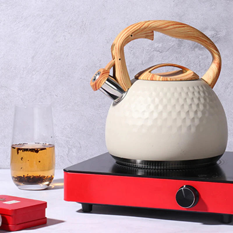 Tea kettle with Anti-Scald Handle Stainless Steel Whistling Kettle | Stornfield