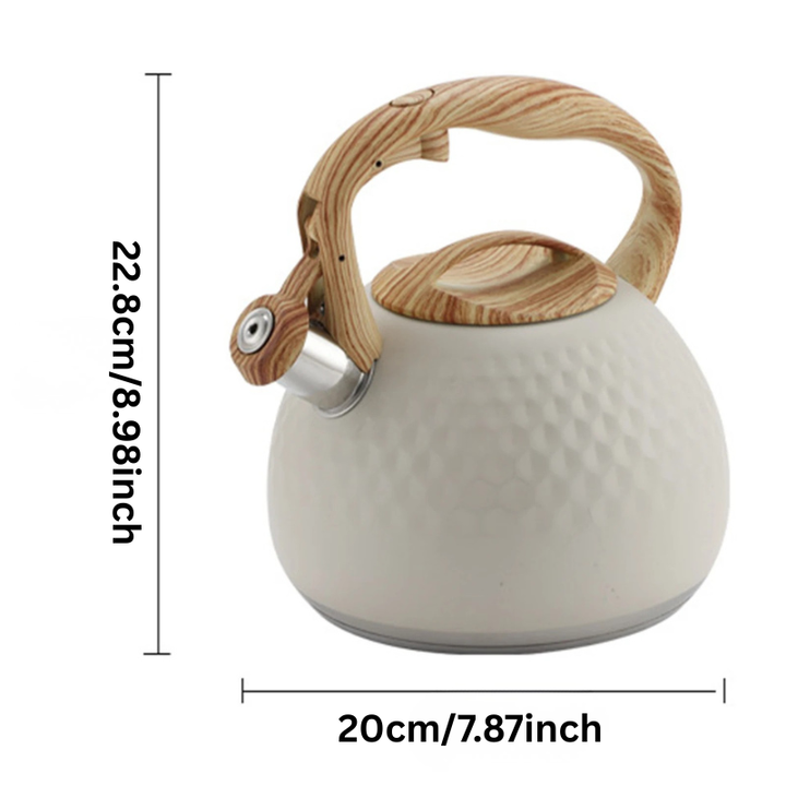 Tea kettle with Anti-Scald Handle Stainless Steel Whistling Kettle | Stornfield