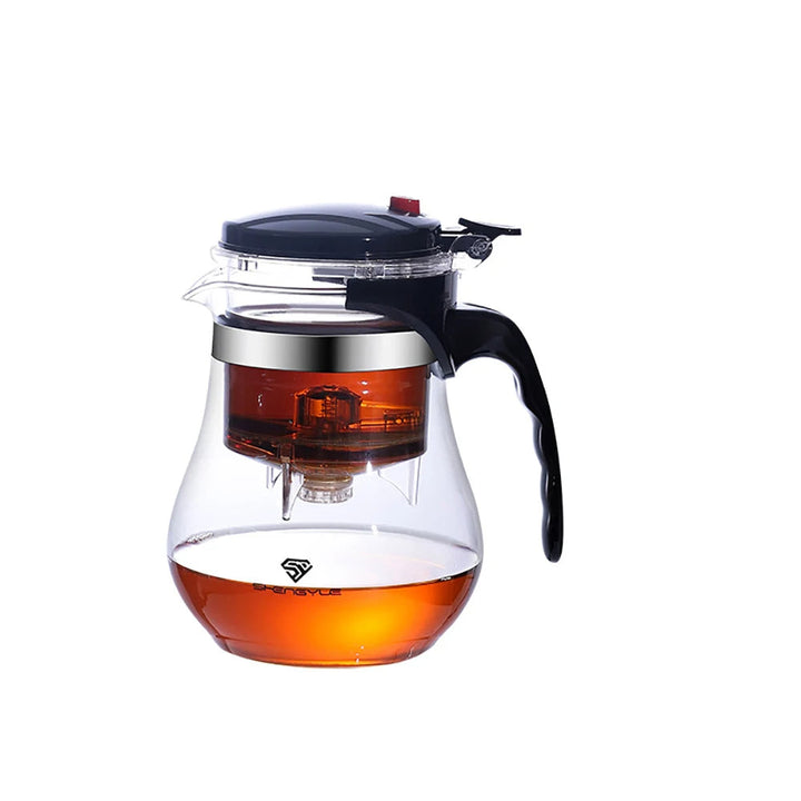 Tea Pot For Tea With Infuser Glass Kettle Heat Resistant Teapot | Stornfield