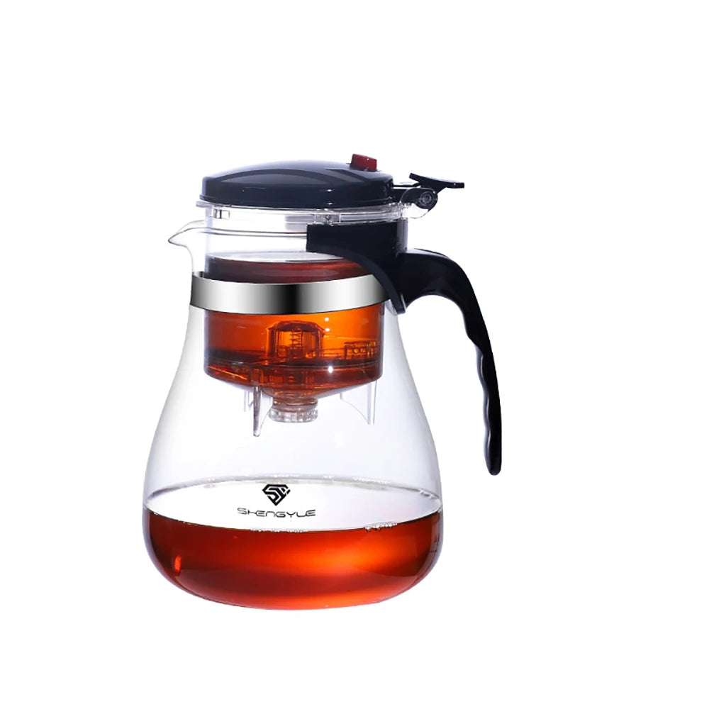 Tea Pot For Tea With Infuser Glass Kettle Heat Resistant Teapot | Stornfield