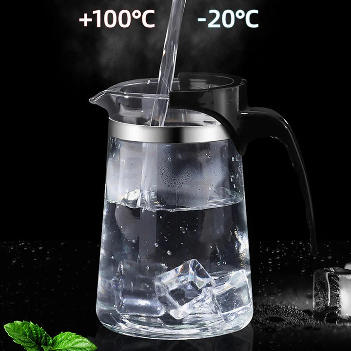 Tea Pot For Tea With Infuser Glass Kettle Heat Resistant Teapot | Stornfield