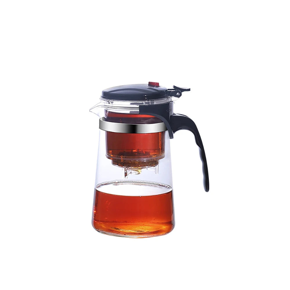 Tea Pot For Tea With Infuser Glass Kettle Heat Resistant Teapot | Stornfield