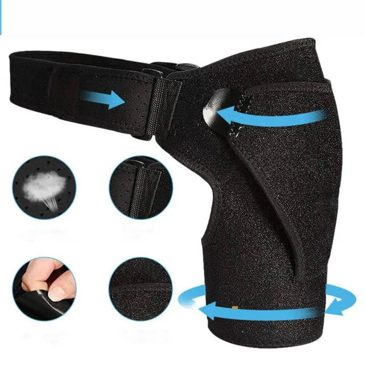 Stornfield | MythicGuard™ | Compression Shoulder Brace for Pain Relief & Support | Adjustable Fit for Sports & Daily Use