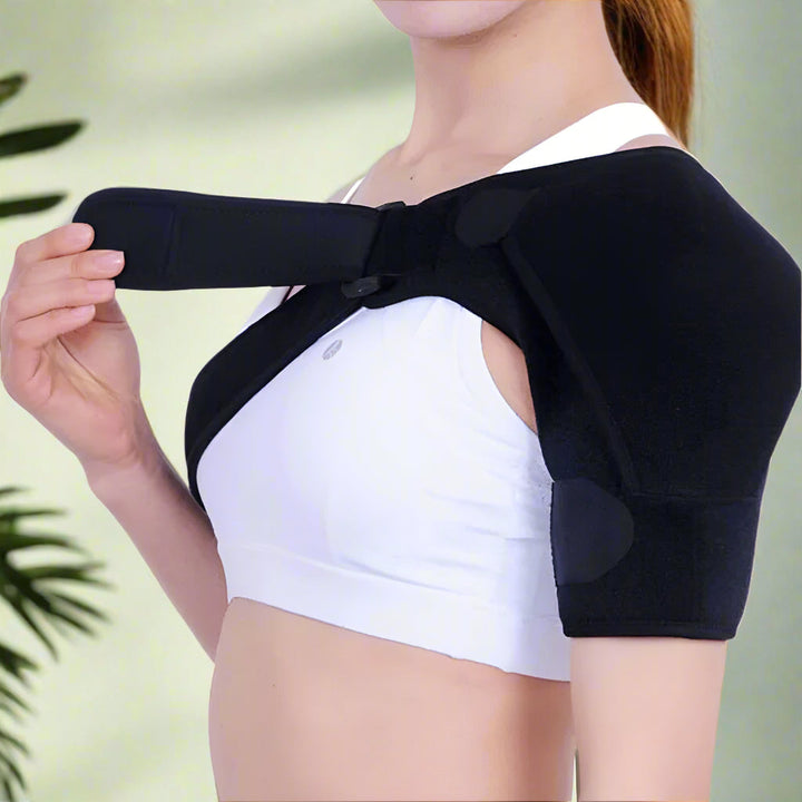 Stornfield | MythicGuard™ | Compression Shoulder Brace for Pain Relief & Support | Adjustable Fit for Sports & Daily Use