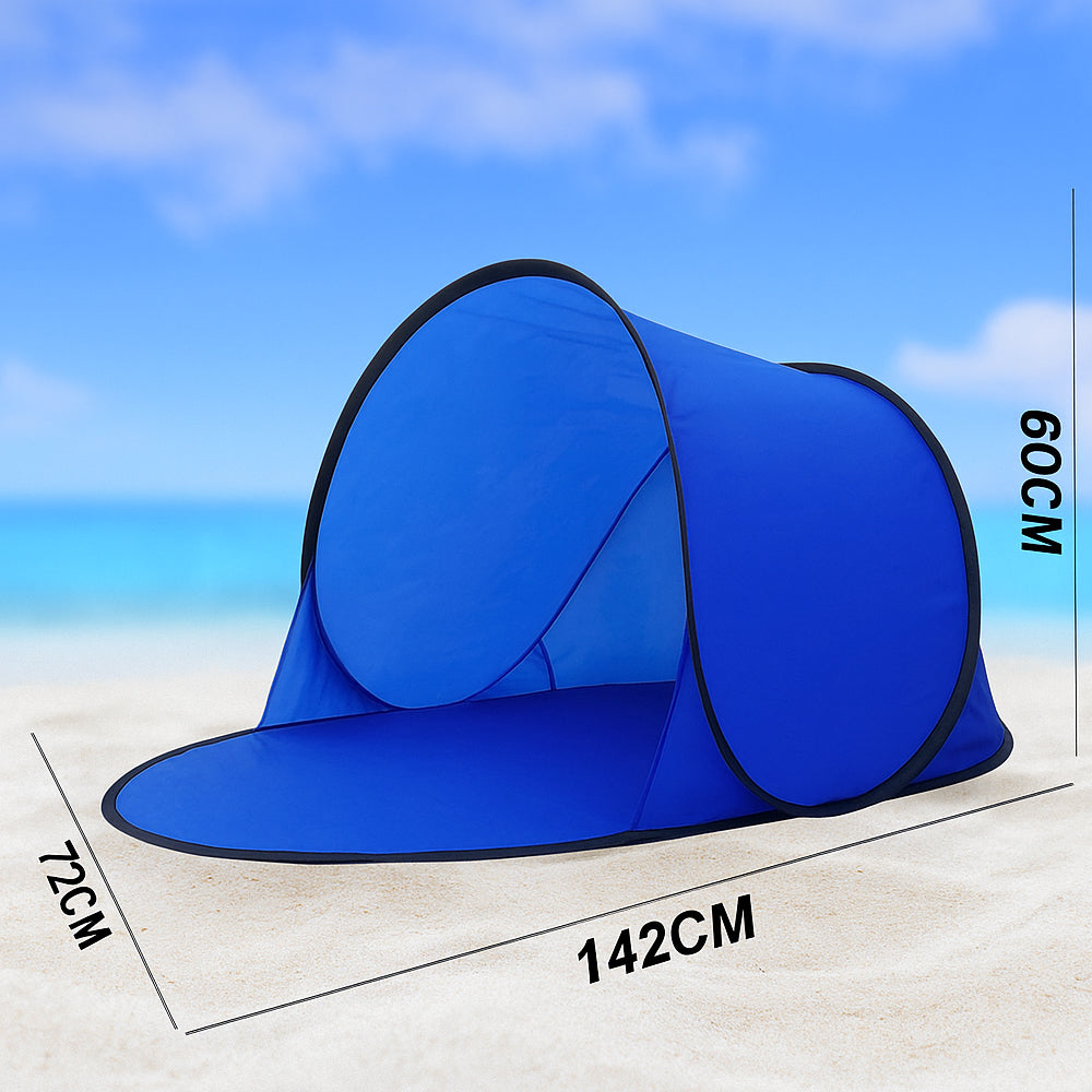 Sun protection tent – Pop-up shade for beach and terrace | Stornfield